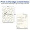 Avery 4-1/4" x 5-1/2" Rectangle Rounded Corner, Matte Ivory Postcards